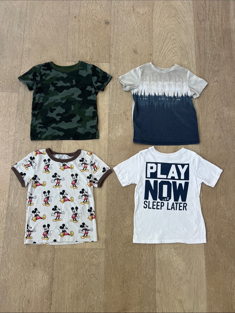 4T. Boys Short-Sleeve Tee Bundle (4 Total). Disney.